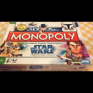 2008 Hasbro STAR WARS MONOPOLY